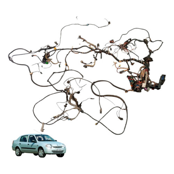 Chicote Da Carroceria Clio 1.0 Sedan 2001 2002 2003 (usado)