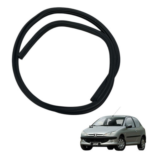 Borracha Vedacao Do Parabrisa Peugeot 206 2005 2006 (usado)