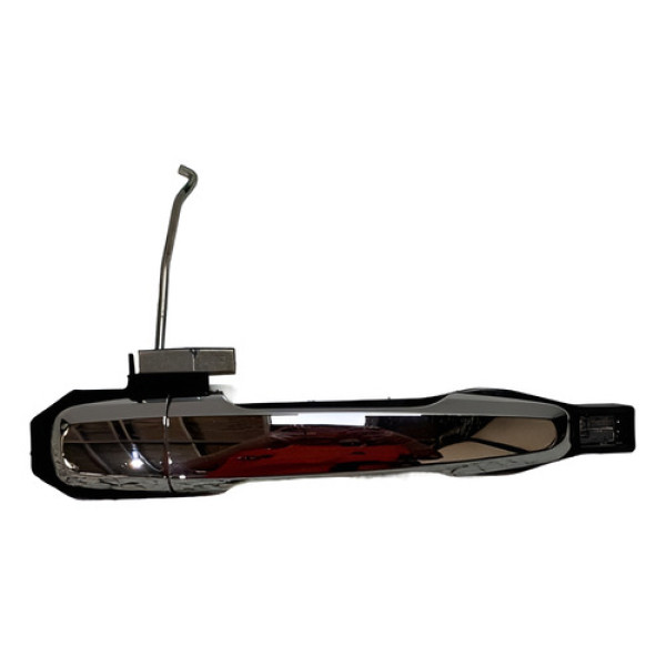 Maçaneta Externa Traseira Direita L200 Triton 2008 2009 2011 Prateado Traseira