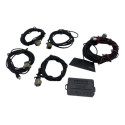 Kit Sensor Estacionamento Tech One Audi A3 2015 2018 Preto