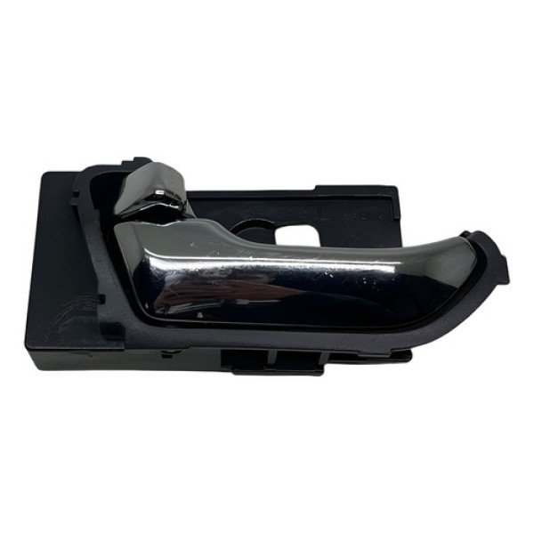 Macaneta Interna Porta Traseira Esquerda S10 2013 2014 2015 Preto Traseira