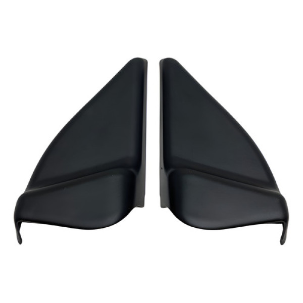 Par Acabamento Interno Retrovisor Jac J3 2014 2015 Preto