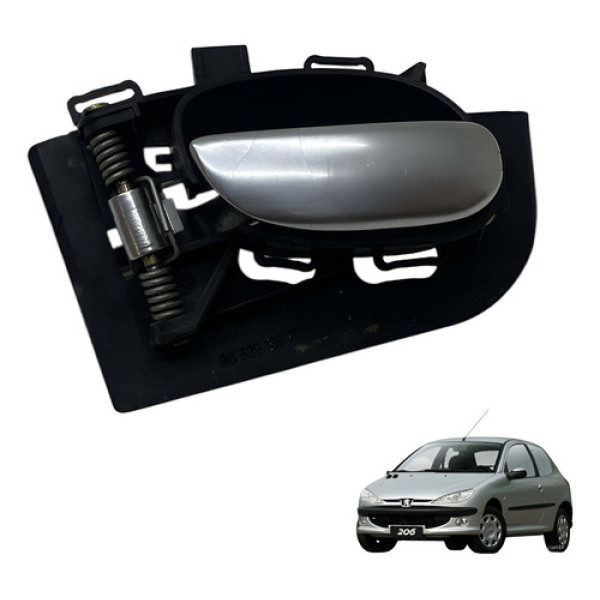 Macaneta Interna Dianteira Esquerda Peugeot 206 2005 (usado) Dianteira
