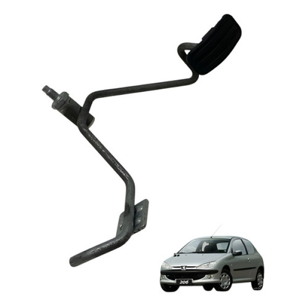 Pedal Do Acelerador Peugeot 206 1.4 2004 2005 2006 (usado)