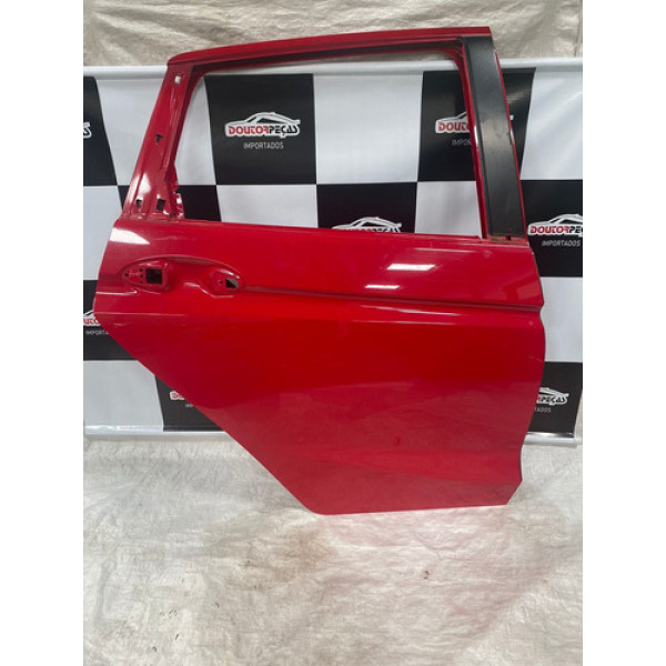 Porta Traseira Direita Honda Fit 2015 Traseira Direita Vermelho