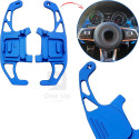 Extensor Cambio Paddle Shift Golf Gti Jetta Gli Mk7 Tiguan R Azul Lisa