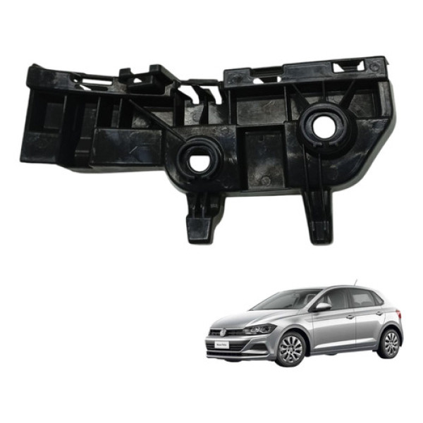 Suporte Guia Parachoque Traseiro Lado Direito Polo 2018 2020