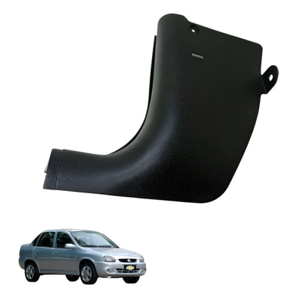 Acabamento Soleira Dianteira Esquerda Corsa 2001 2004 Preto