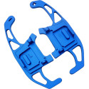 Extensor Cambio Paddle Shift Golf Gti Jetta Gli Mk7 Tiguan R Azul Lisa