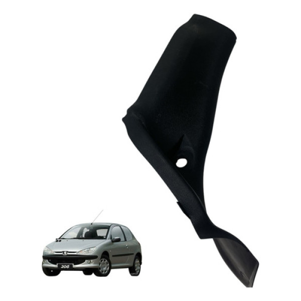 Moldura Da Coluna Traseira Esquerda Peugeot 206 2005 (usado)