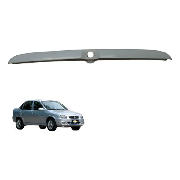 Friso Moldura Porta Malas Corsa Classic 2001 2004 Original Branco