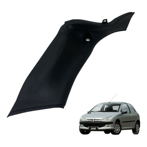 Moldura Da Coluna Traseira Direita Peugeot 206 2005 (usado)