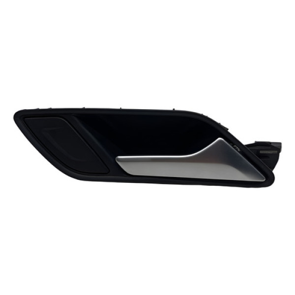 Macaneta Interna Porta Dianteira Direita Audi A3 2015 2017 Preto Dianteira