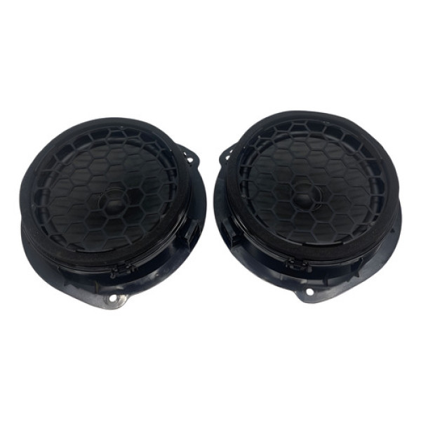 Par Auto Falante Porta Traseira Audi A3 2015 2016 2017 2018 Preto