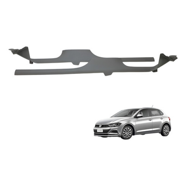 Par Soleira Lateral Vw Polo Tsi 2018 2019 2020 (usado) Cinza-escuro