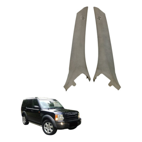 Par Acabamento Coluna Parabrisa Discovery 3 2007 2008 2009