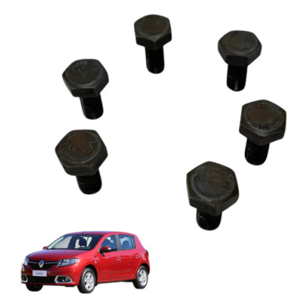 Jogo Parafuso Volante Do Motor Sandero 1.0 2015 2017 (usado)