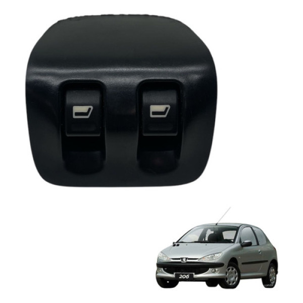 Botao Comando Vidros Traseiros Peugeot 206 1.4 2005 (usado)
