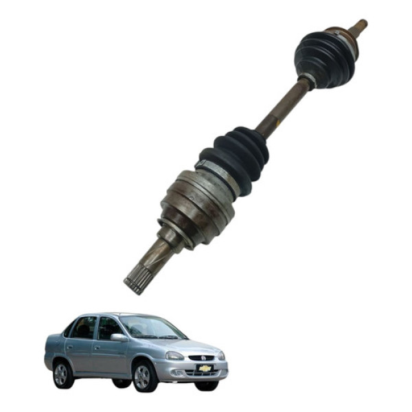 Semi Eixo Dianteiro Lado Esquerdo Corsa 1.0 2002 2003 2004