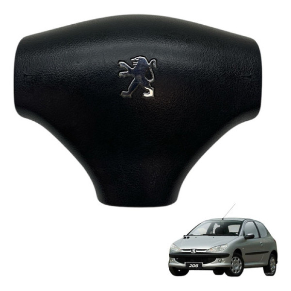 Tampa Capa Do Volante Peugeot 206 2004 2006 Original (usado)
