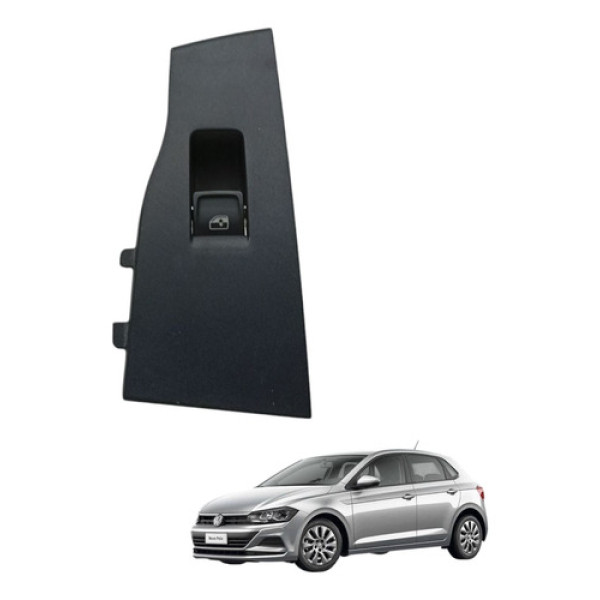 Botao Comando Vidro Traseiro Direito Vw Polo Tsi 2018 2020