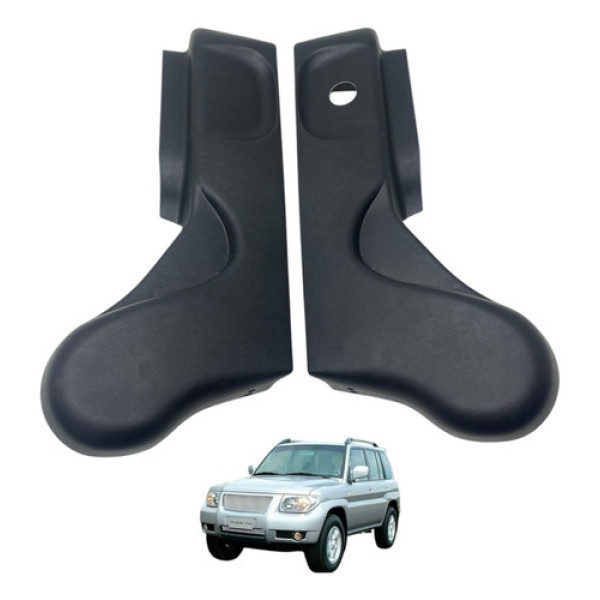 Par Acabamento Do Banco Dianteiro Pajero Tr4 2011 (usado)