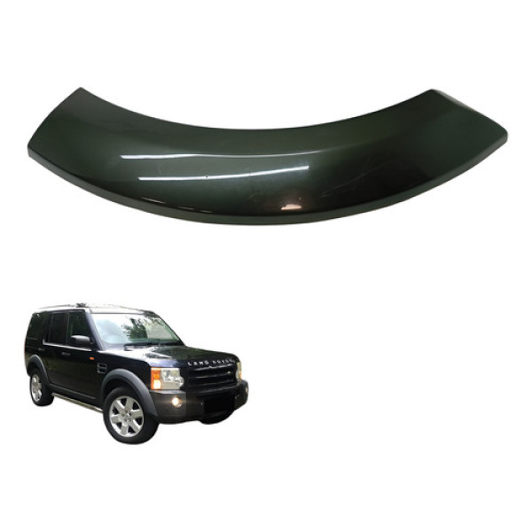 Moldura Do Paralama Traseiro Direito Discovery 3 2007 2009 Verde-escuro