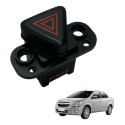 Botao Interruptor Do Pisca Alerta Cobalt 2013 2015 (usado) Preto