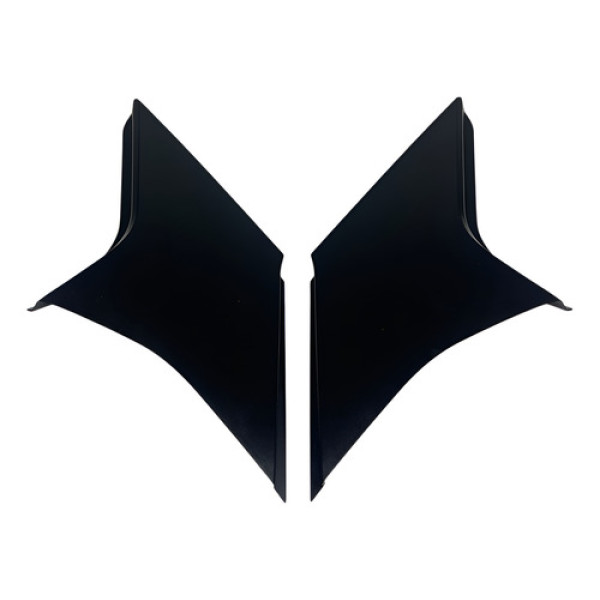 Par Moldura Externa Aplique Coluna Traseira Kicks 2018 2020