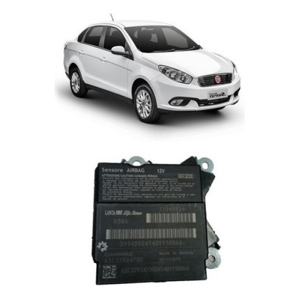 Módulo Central Airbag Fiat Grand Siena 2012 Até 2021