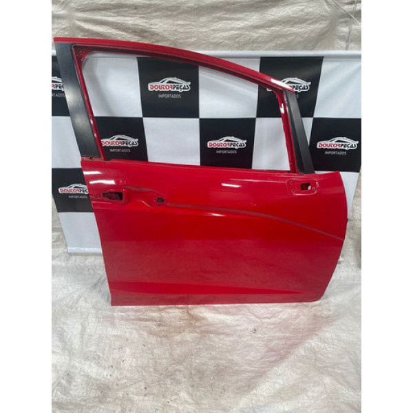 Porta Dianteira Direita Honda Fit 2015 Dianteira Direita Vermelho
