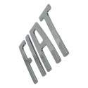 Emblema Fiat Argo Da Tampa Traseira Prateado