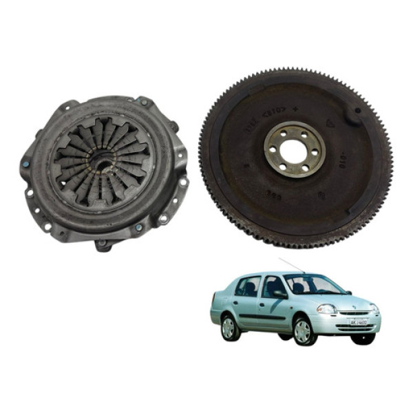 Kit De Embreagem Volante Motor Clio 1.0 2001 2004 (usado)