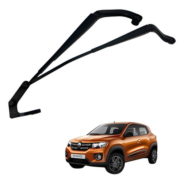 Par Braco Limpador Parabrisa Kwid 2019 2022 Original (usado) Esquerdo