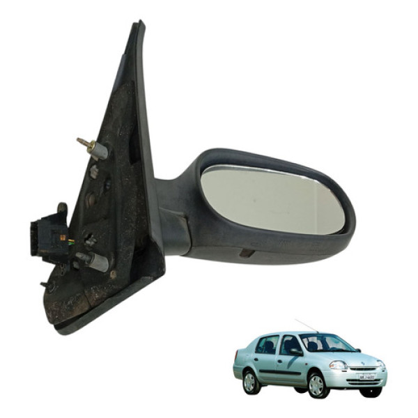 Retrovisor Eletrico Direito Clio 2001 2007 Original (usado)