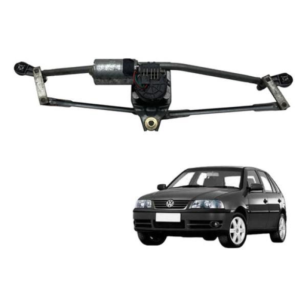 Maquina Motor Limpador Parabrisa Dianteiro Gol G3 2000 2005