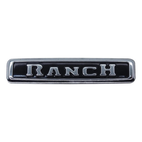 Emblema Adesivo Ranch Fiat Toro Strada Prateado