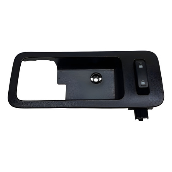 Moldura Macaneta Dianteira Esquerda Fusion 2008 2009 2010 Preto Dianteira