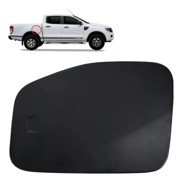 Acabamento Tampa Portinhola Tanque Ranger 2012 2023 Preto 2020