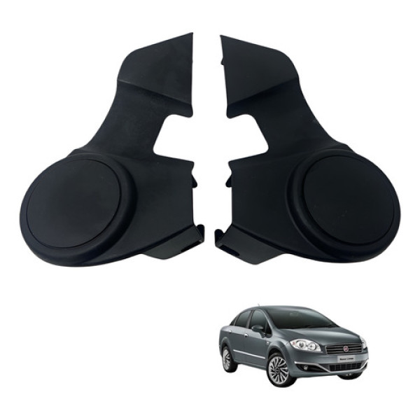 Par Acabamento Do Banco Dianteiro Linea 2009 2010 (usado)