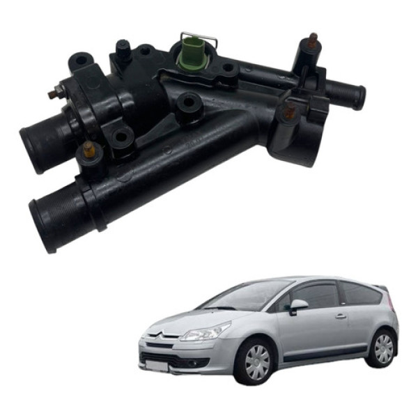 Carcaca Valvula Termostatica Citroen C4 2.0 2007 2008 2009