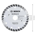 Disco Diamantado Multimaterial Turbo Bosch 110x20/16mm 2/pç Branco