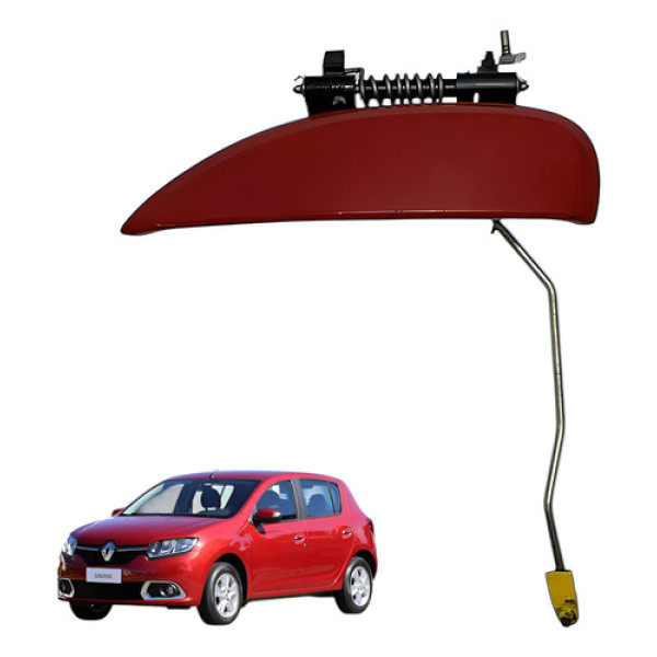 Maçaneta Externa Dianteira Esquerda sandero 2015 (usado) Dianteira