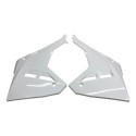 Par Aletas Carenagem Lateral Tanque Amx F25 Crf 250 2018/25 Branco