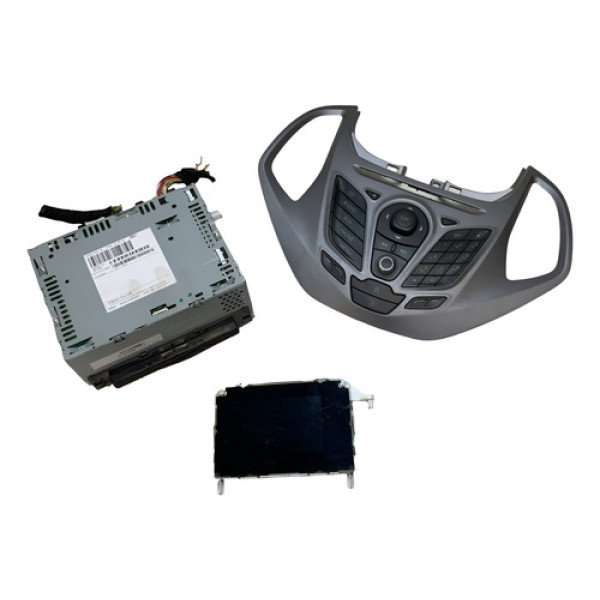 Kit Central Multimidia Ford Ka 2015 2016 2017 (usado) Preto