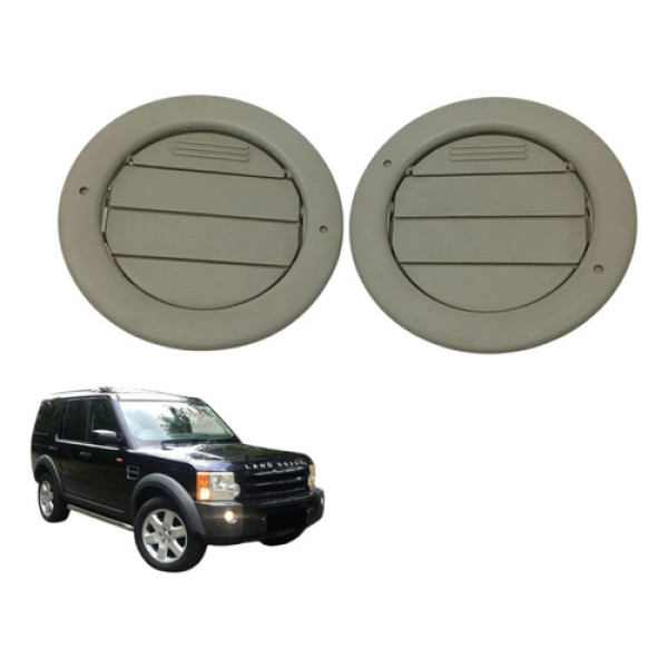 Par Difusor Ar Teto Land Rover Discovery 3 2007 2009 (usado)