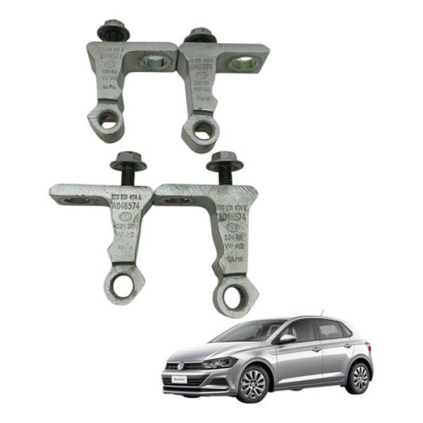 Kit Dobradica Porta Traseira Vw Polo 2018 2019 2020 (usado)