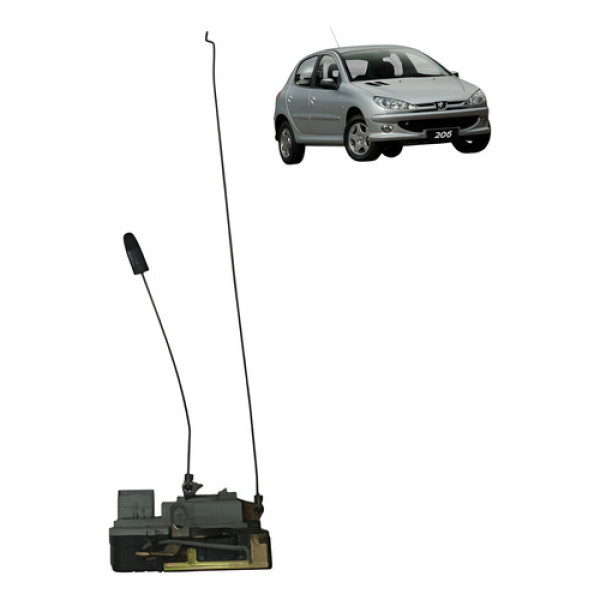 Fechadura Porta Dianteira Direita Peugeot 206 2005 (usado)