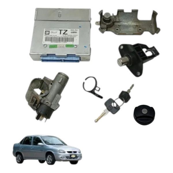 Kit Code Modulo Injecao Corsa Classic 1.0 2000 2003 (usado)